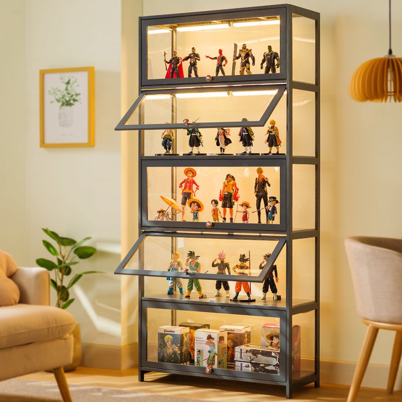 Tủ trưng bày làm bằng tay, tủ đựng đồ chơi Lego bằng acrylic trong suốt chống bụi