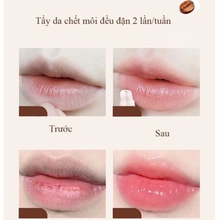 TTBC MÔI CÀ PHÊ ( tẩy tế bào chết môi heyxi cafe )