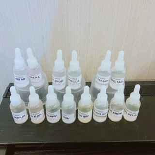 Combo 10 chai hương liệu - Nguyên liệu Slime