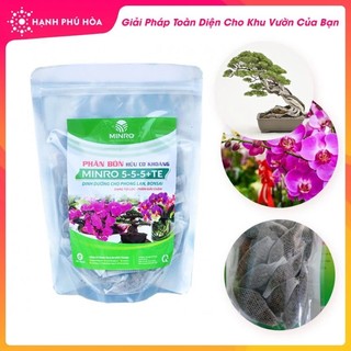 Phân túi lưới tan chậm cho lan