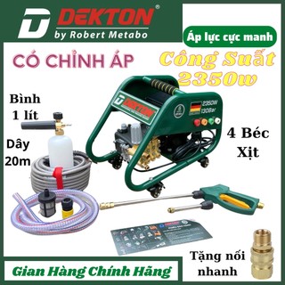  Máy Rửa Xe Dekton DK-HPW2350 - 2350W -  Dòng Chuyên Nghiệp  
