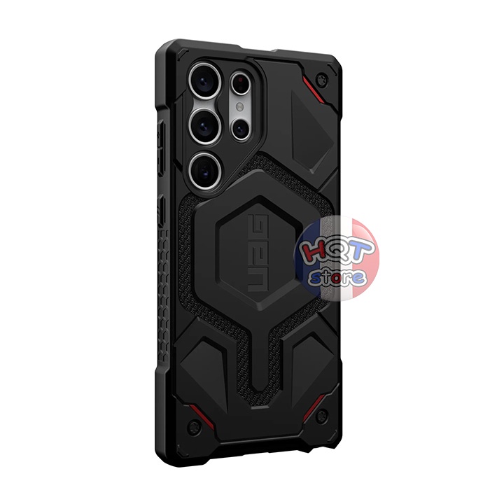 Ốp lưng chống sốc UAG Monarch Pro Kevlar Ma9safe cho S23 Ultra chính hãng