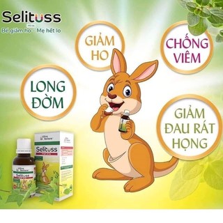 Siro ho Selituss từ 0 tháng tuổi
