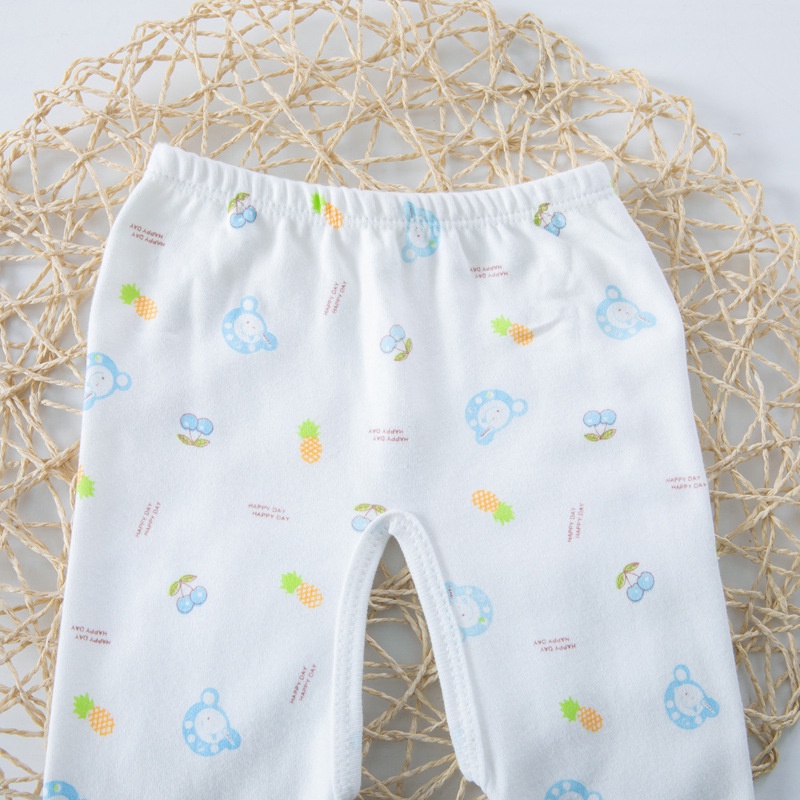 0-3 tháng mũ miễn phí  Bộ đồ sơ sinh  Bộ đồ sơ sinh và quần hai mảnh 100% cotton mềm mại và thoải mái