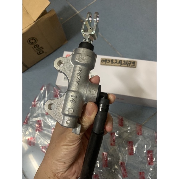 Pen đạp thắng Ex 135/ Ex 150 có bình dầu zin hãng yamaha