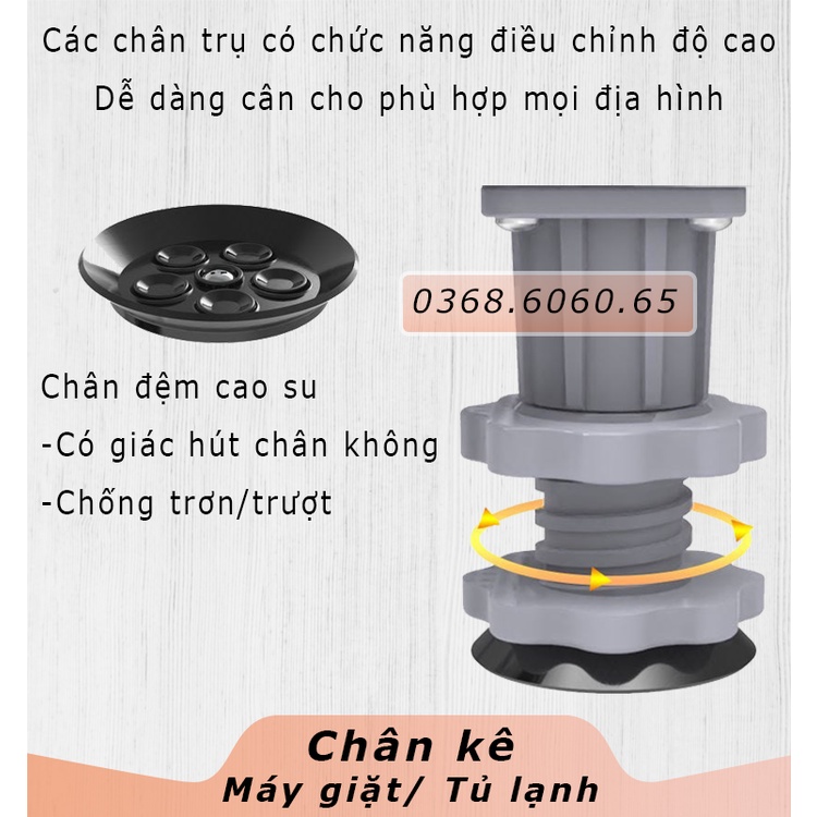 #Có bánh xe #Chân máy giặt - #Chân tủ lạnh/ #Kệ máy giặt