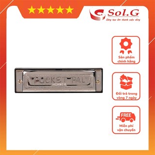 Kèn harmonica diatonic Hohner Pocket Pal (Key C) M59501 - Nhập khẩu