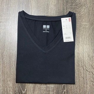 Áo thun cổ tim nữ, áo thun cotton basic