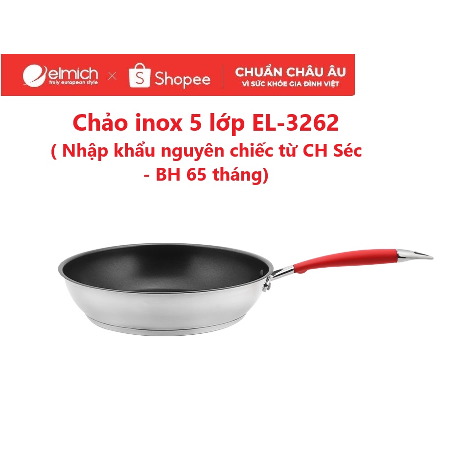 Chảo inox 5 lớp Elmich EL-3262-20cm