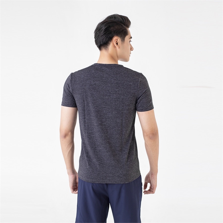 Áo cộc tay cổ tròn Aristino thấm hút mồ hôi from ôm  ATS011S9