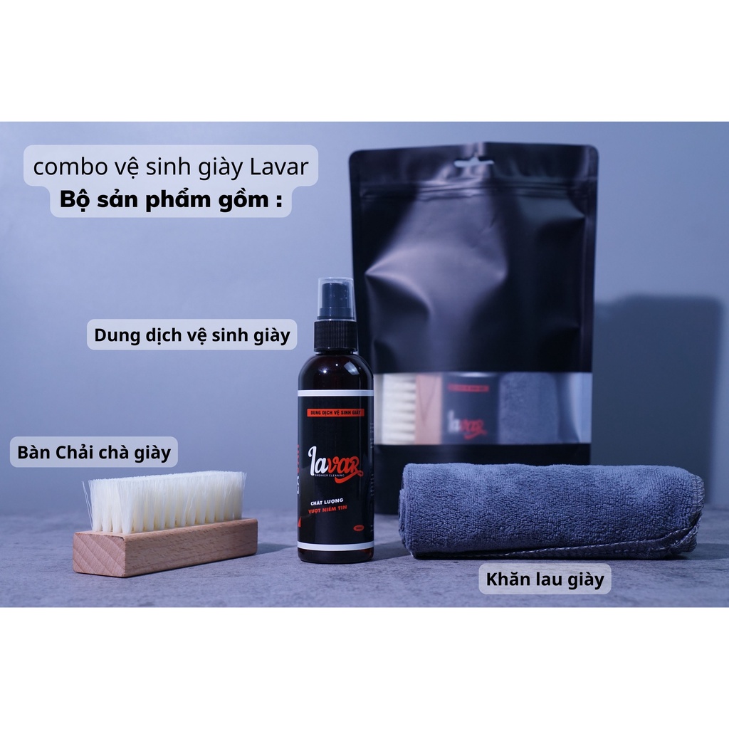 Bộ vệ sinh làm sạch giày Lavar