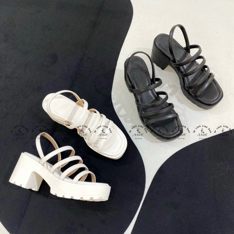 Sandal Xuồng Thô Quai Mảnh Chiến Binh
