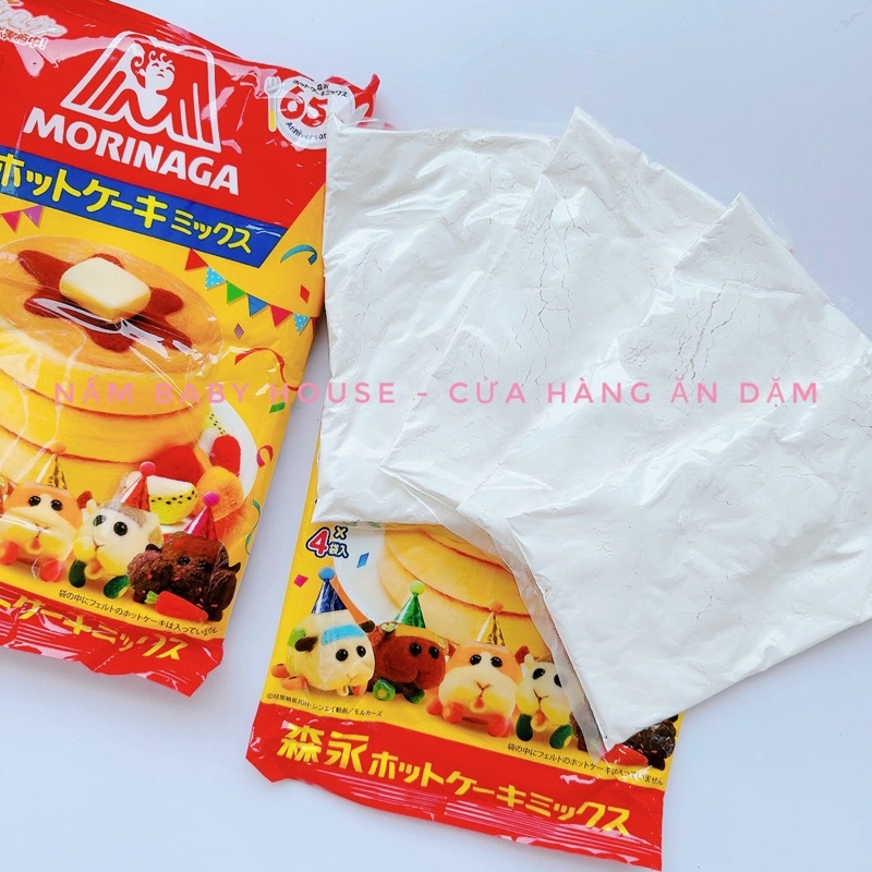 Bột làm bánh pancake  cho bé -  bột Morinaga Nhật  Bản  600g  | mẫu mới|