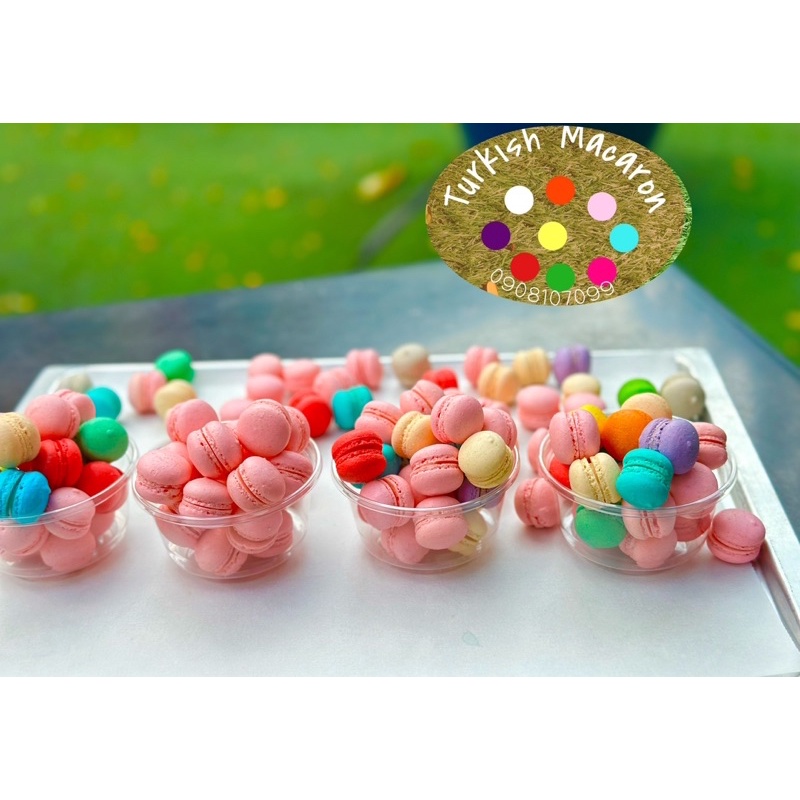 Set 10 bánh MACARON mini - như hình