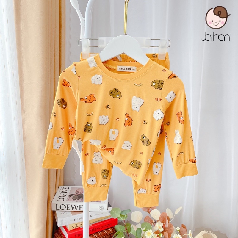 Thanh lý lẻ size Bộ MinkyMom chính hãng thun lạnh