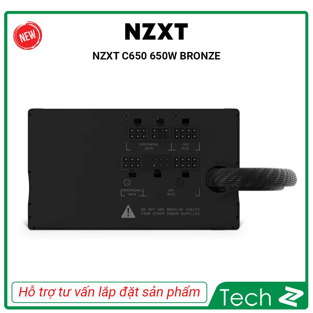 Nguồn máy tính NZXT C650/C750 Bronze