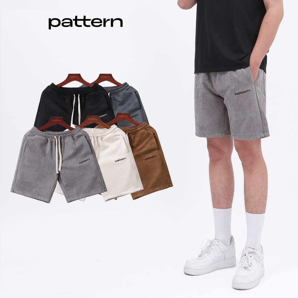 Quần short da lộn basic PATTERN PQ017