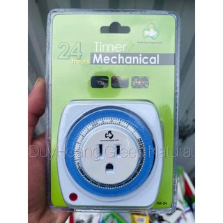 Hẹn giờ bể cá Timer hẹn giờ cơ Aqua chuyên bể thủy sinh Bật/Tắt đèn theo lịch hàng ngày