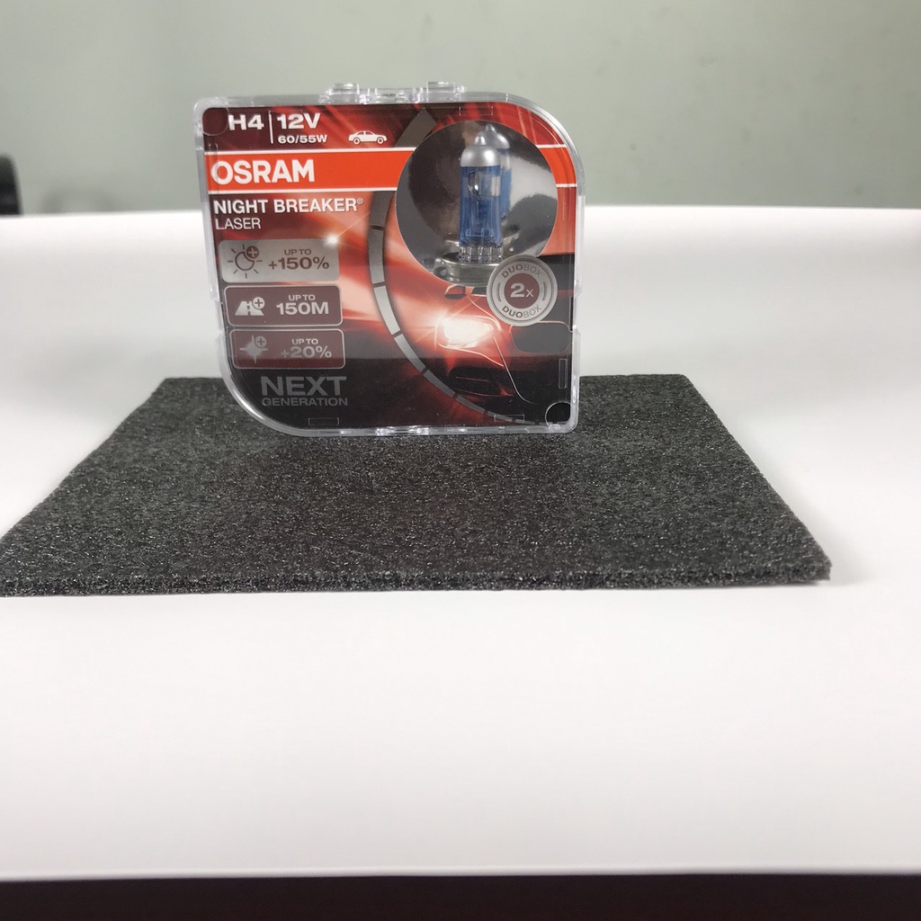 Bộ 2 bóng đèn Osram H4 tăng sáng 150%, đèn Osram H4 12V công suất 55W siêu sáng- hàng chính hãng