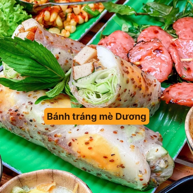 250g Bánh tráng nhúng siêu mè rang vàng Phan Rang Ninh Thuận siêu nhiều mè dẻo