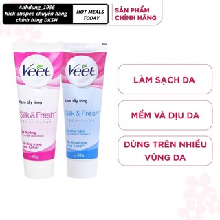 KEM TẨY LÔNG VEET NHẬP KHẨU PAKISTAN 25G-50G