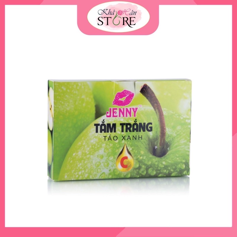 Lẻ 1 set tắm_trắng táo xanh Jenny