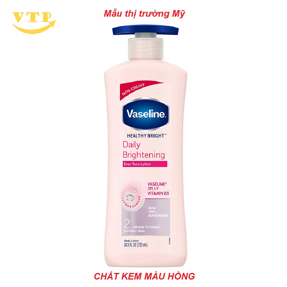 Sữa Dưỡng Thể Vaseline Healthy Bright 725ml Mẫu Nội Địa Mỹ