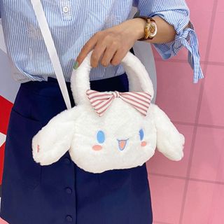 Bololo Túi Đeo Chéo Hình Chú Chó Laurel Bằng Lông Nhung Dễ Thương Xinh Xắn