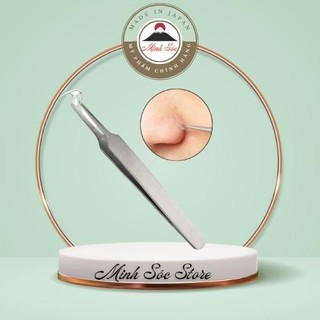 Nhíp gắp mụn trứng cá đầu cong