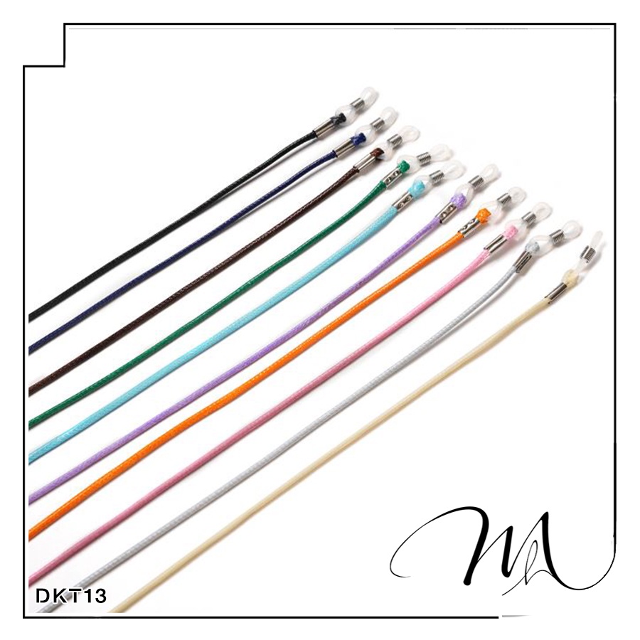 Dây đeo mắt kính chống thất lạc dây da phong cách Hàn Quốc - Măng's House DKT12