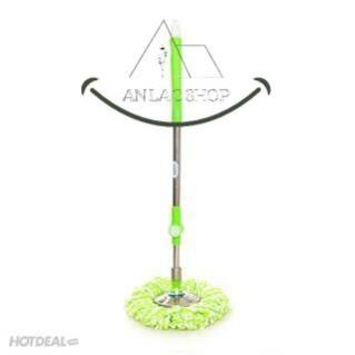 Cây lau nhà 360 độ inox lớn SHOP AN LAC - mâm inox nhập khẩu 100%