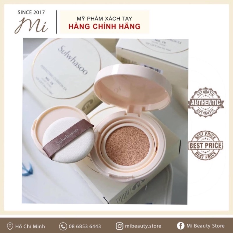 Phấn nước cushion sulwhasoo perfecting ex tone 15