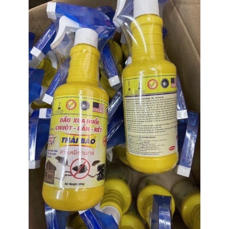 Dầu xua đuổi chuột, rắn, rết