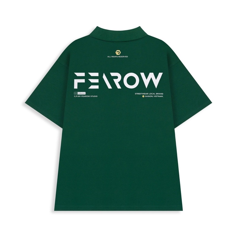 Áo polo nam nữ local brand unisex Fearow Signature