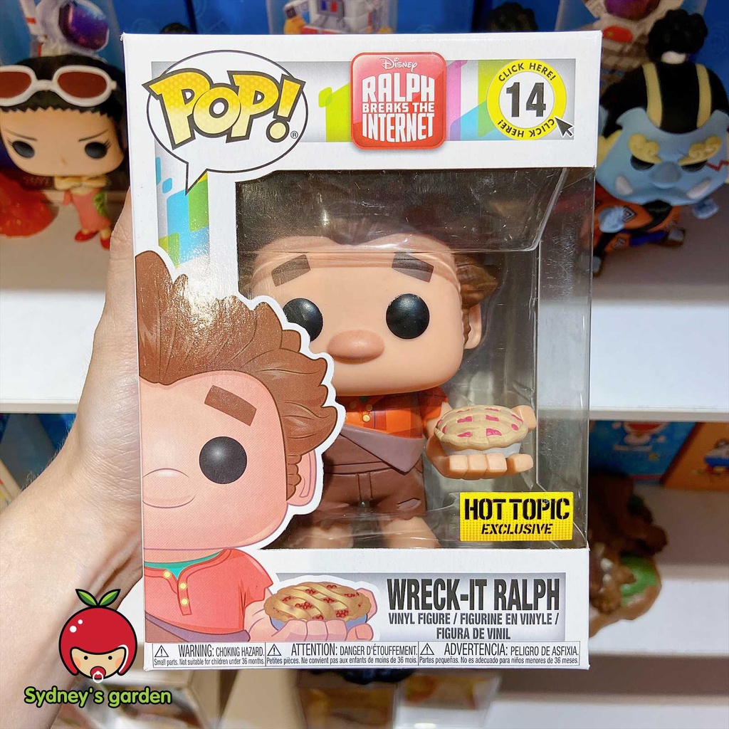 Mô hình Funko Pop ANIMATION - WRECK-IT RALPH w/ CAKE