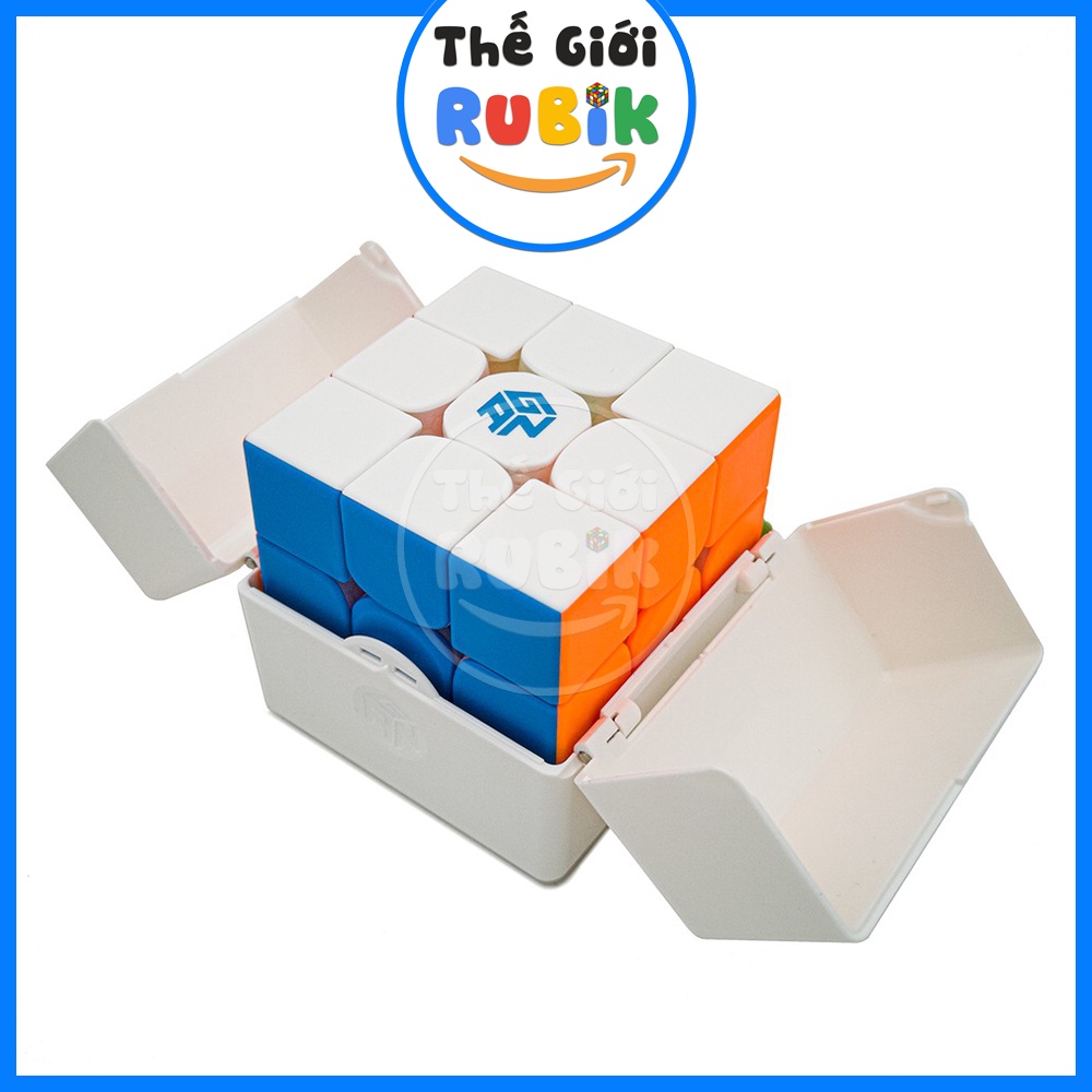 ✅ GAN Box V7 Hộp đựng Rubik Cao Cấp Cho Cube 56mm GAN 13 Maglev, GAN 12, 11 M Pro, WRM, Tornado V3 V2 | Thế Giới Rubik