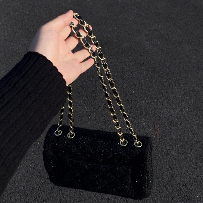 Túi đeo chéo kim tuyến Butterfly