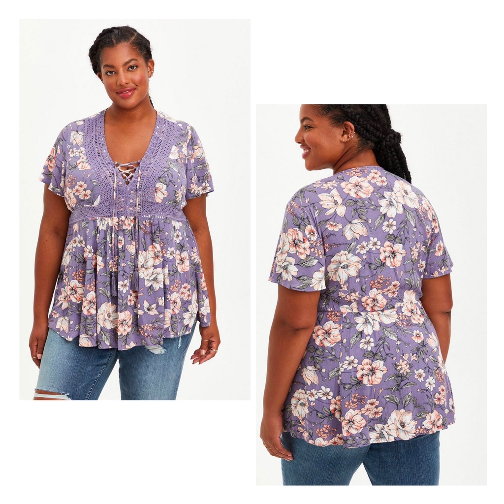 ÁO BABYDOLL BIGSIZE PHONG CÁCH BOHO