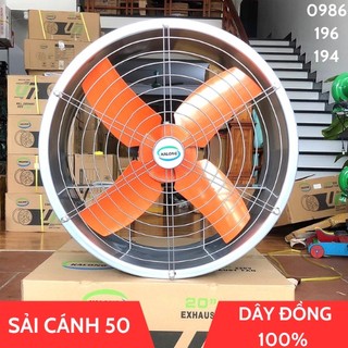 Quạt hút tròn quạt hướng trục công nghiệp sải cánh 500 . điện 220v