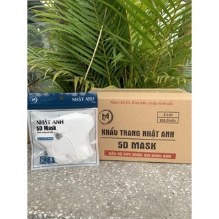 200 cái 1 THÙNG KHẨU TRANG 5D Mask