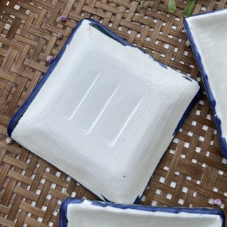 dĩa vuông gốm nhật