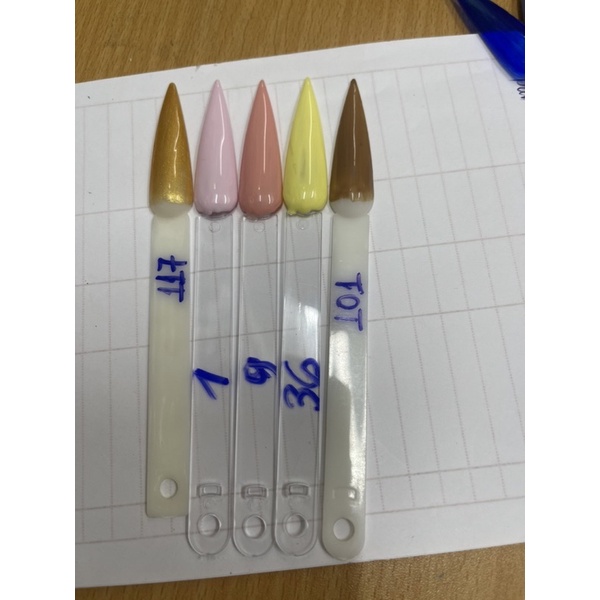 Sơn gel dimita lẻ mầu giá 35k/1chai mua 10 tặng 1