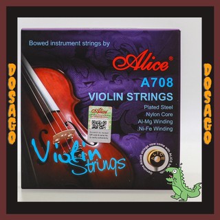 Chính hãng - Dây đàn Alice A708 dành cho đàn Violin cao cấp