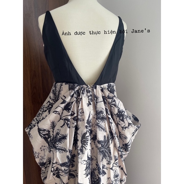 Váy maxi mùa hè họa tiết sang trọng 𝙎𝙚𝙡𝙚𝙣𝙚 𝘿𝙧𝙚𝙨𝙨 by Jane