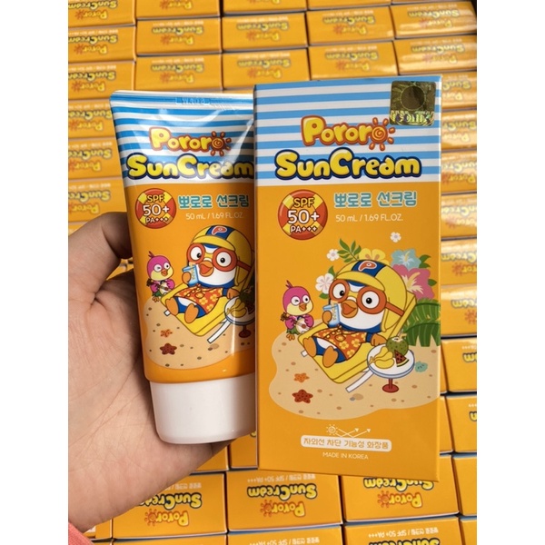 Kem chống nắng pororo spf50 cho bé từ 1 tuổi 50ml date 2026 - ảnh sản phẩm 2