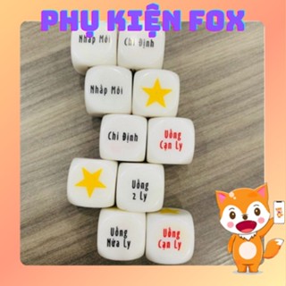 Xúc Xắc Uống Bia 6 Mặt,Xí Ngầu Uống Bia Cực Chill