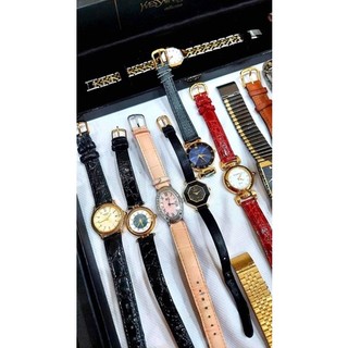 Đồng hồ nữ dây da seiko, citizen