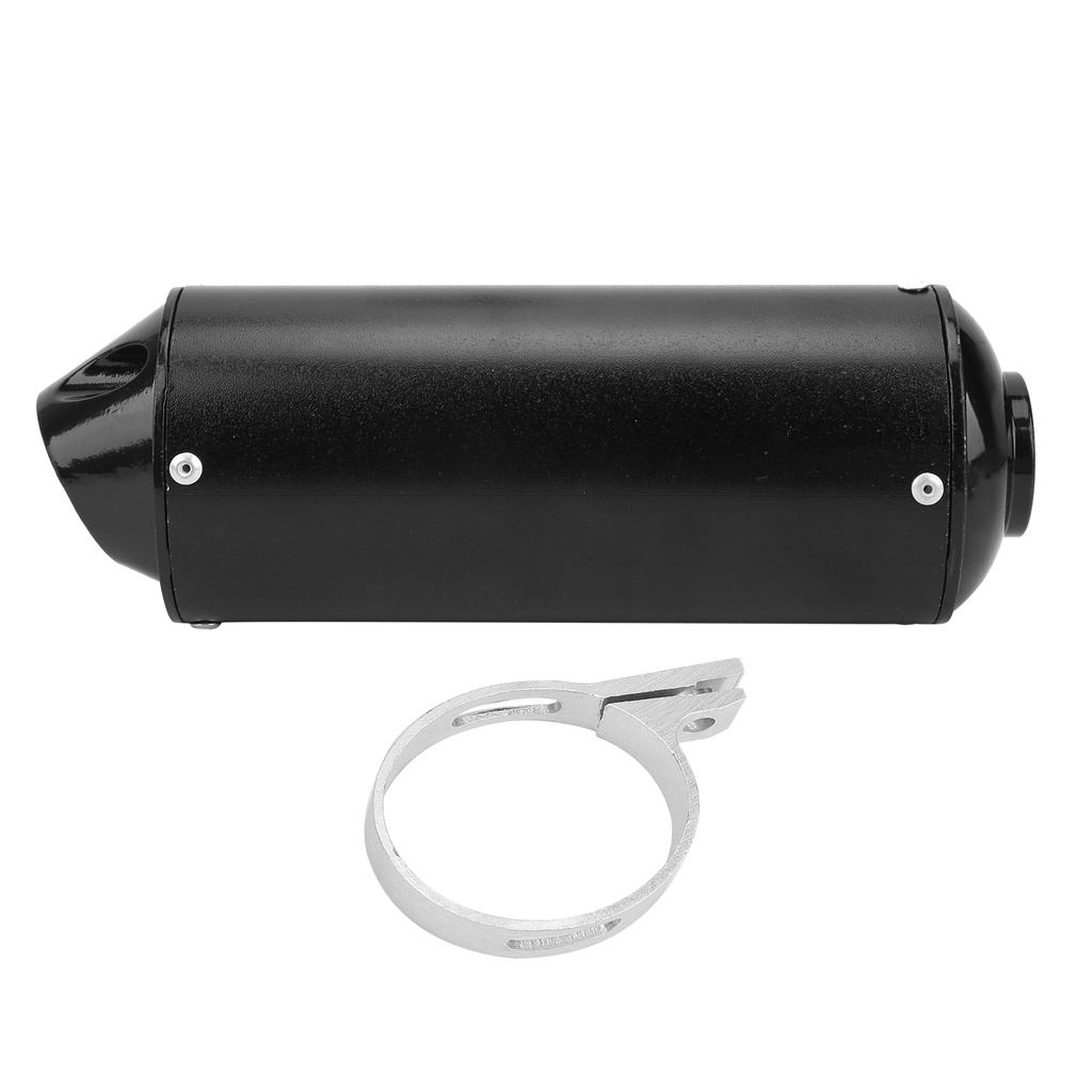 Motorlife 32Mm/1.3in Ống Xả Bịt Hãm Thanh Đen Cho 90cc 110cc 125cc 150cc 160cc ATV Hố Xe Đạp Máy