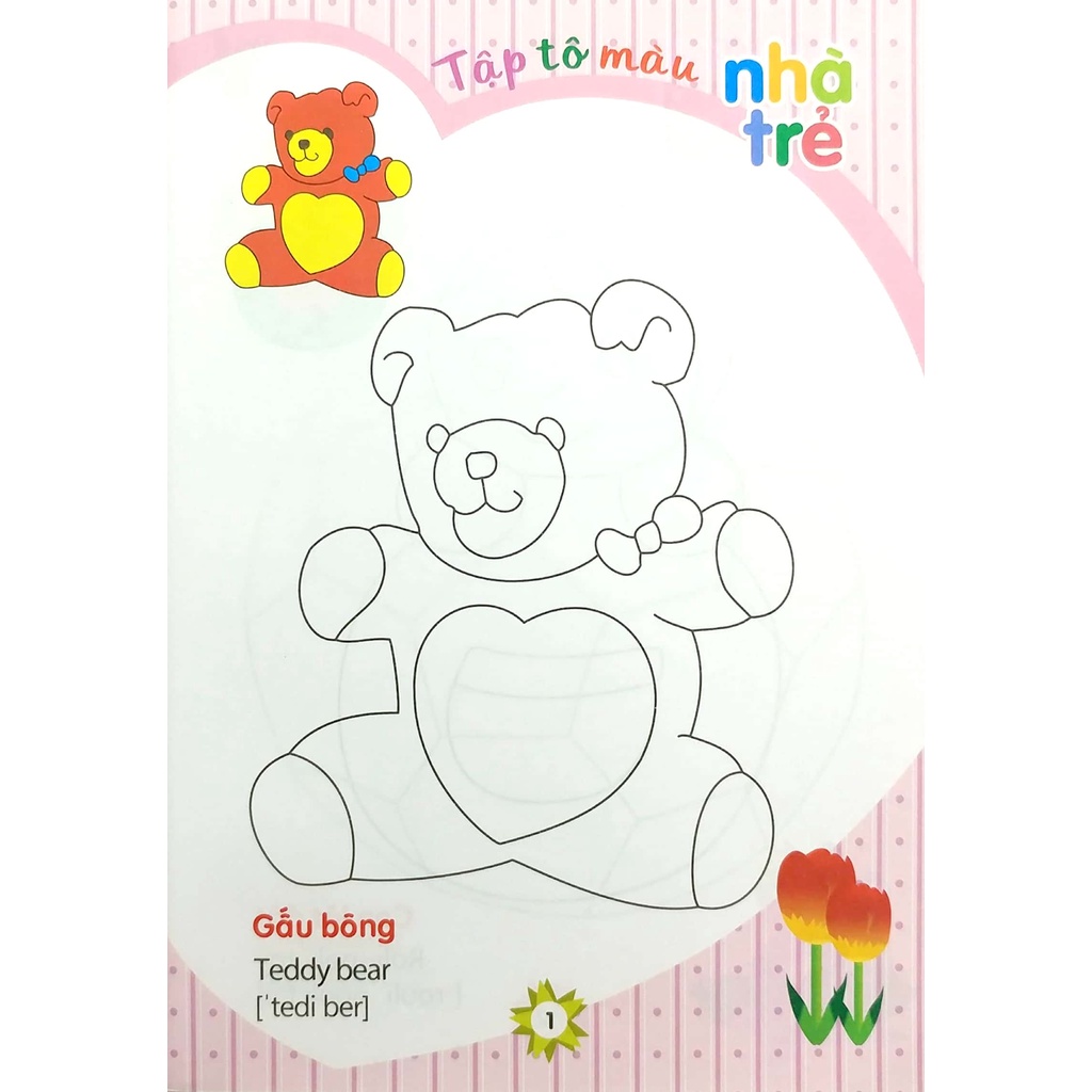 Sách_Tập Tô Màu Nhà Trẻ - Chủ Đề Đồ Dùng Và Đồ Chơi