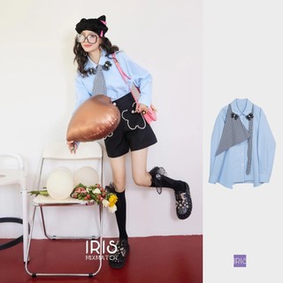 Áo sơ mi vạt karo /irisboutique/is2381447/ lntano shirt
